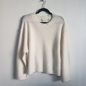 NEW Vince Womens Textured Crew Neck Soft Sweater